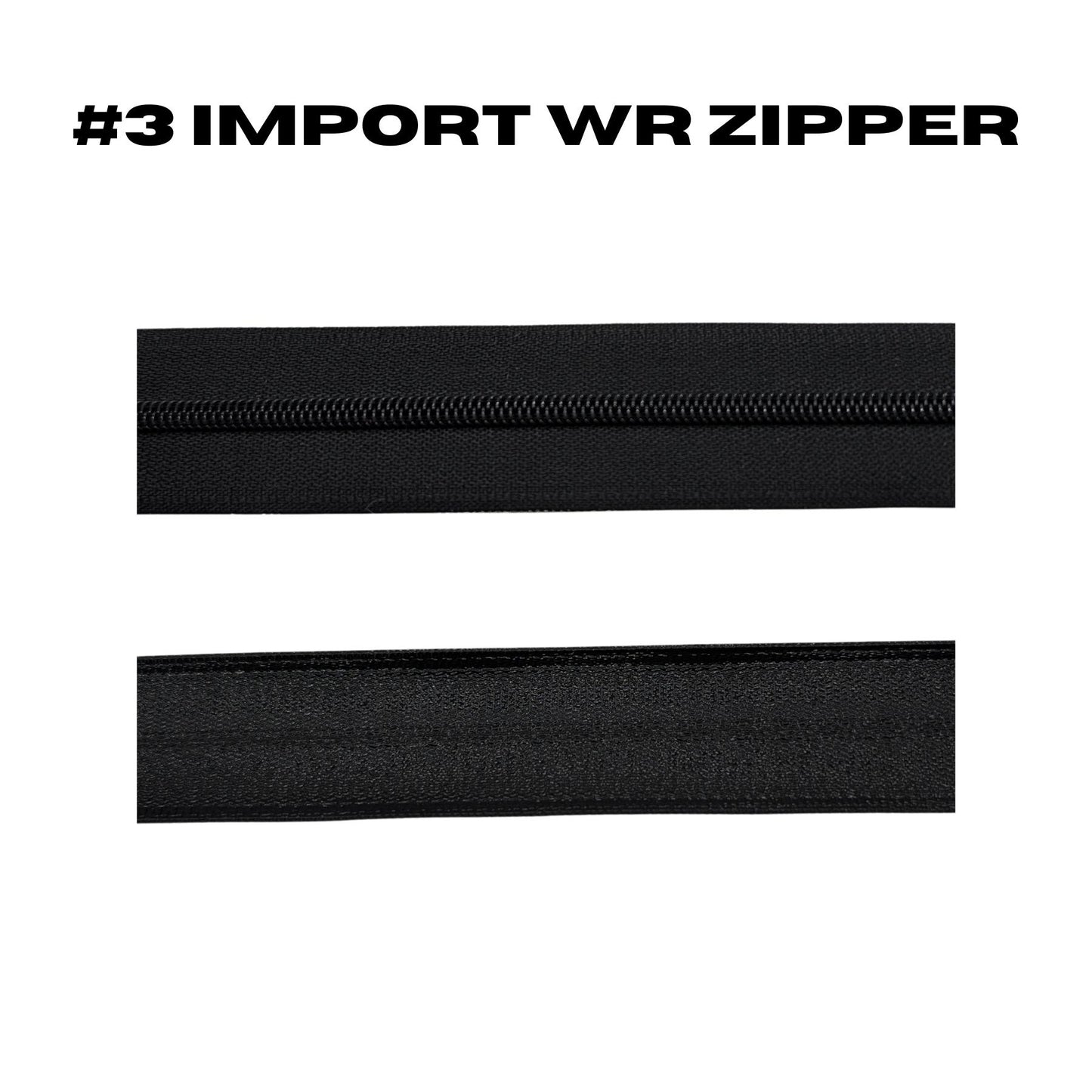 Import Water Resistant Zipper