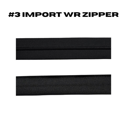 Import Water Resistant Zipper